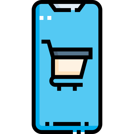 Mobile store Detailed Straight Lineal color icon