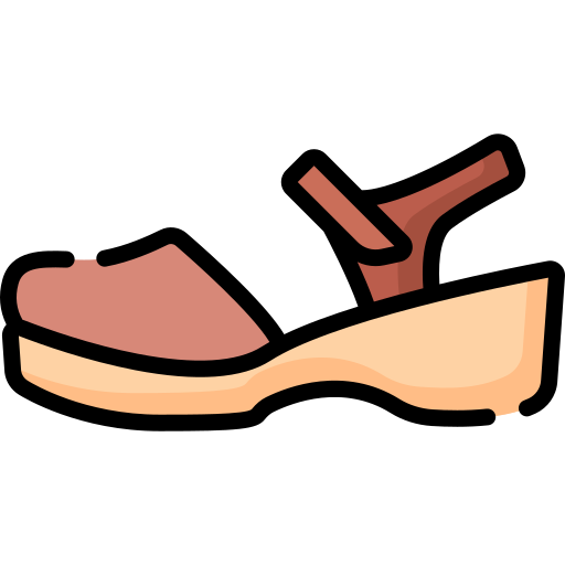 sandalia Special Lineal color icono