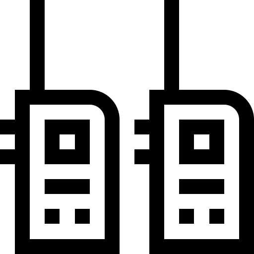 ricetrasmittente Basic Straight Lineal icona