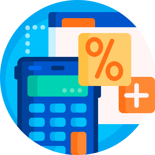 Calculations Detailed Flat Circular Flat icon