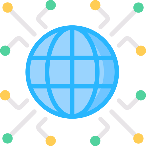 globales netzwerk Special Flat icon