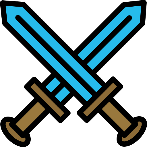 Sword Darius Dan Lineal Color icon