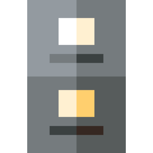 Filing cabinet Basic Straight Flat icon