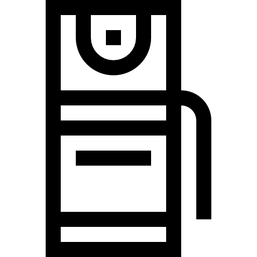 aerosol de pimienta Basic Straight Lineal icono