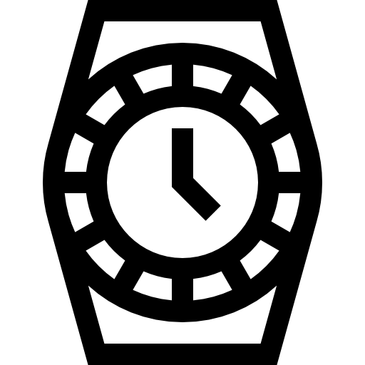 손목 시계 Basic Straight Lineal icon