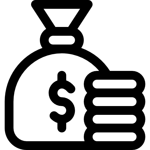 portafoglio Basic Rounded Lineal icona