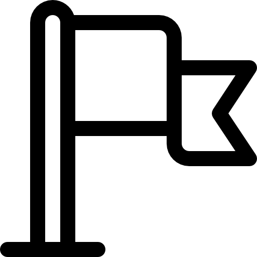 obiettivo Basic Rounded Lineal icona