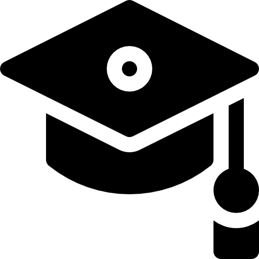 モルタルボード Basic Rounded Filled icon