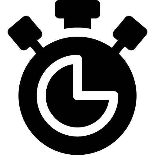 cronómetro Basic Rounded Filled icono