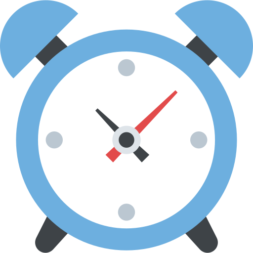 Alarm clock Flat Color Flat icon