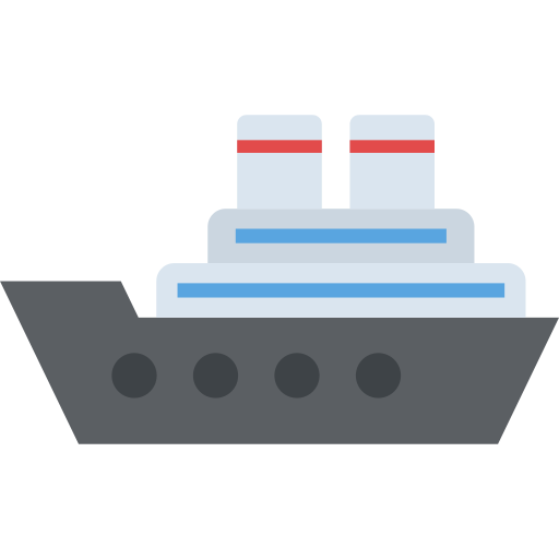 Boat Flat Color Flat icon