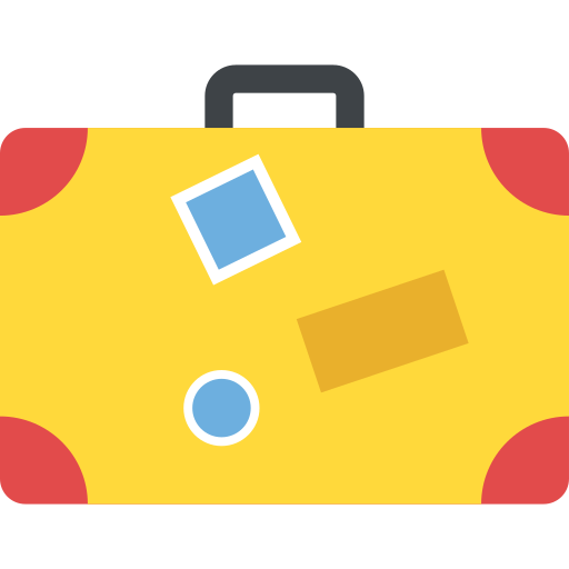 スーツケース Flat Color Flat icon