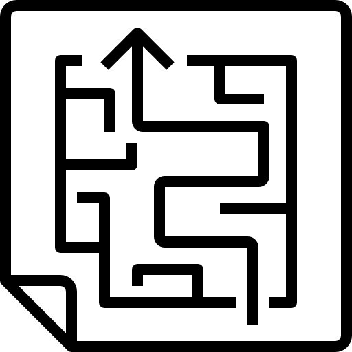 labirynt Accurate Lineal ikona