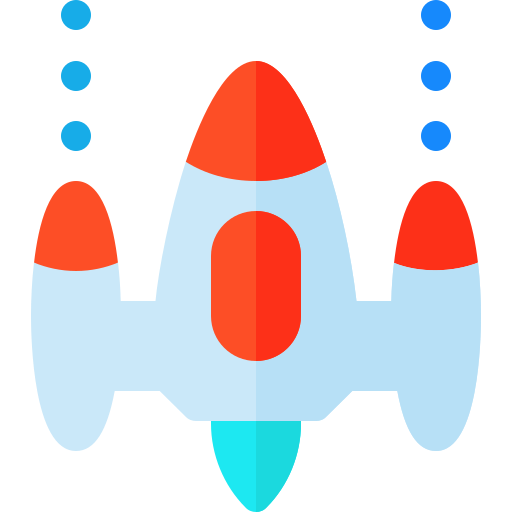 ruimte-indringers Basic Rounded Flat icoon