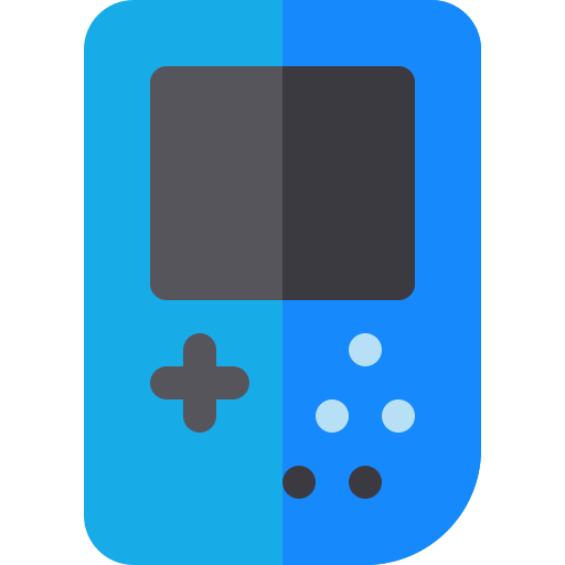 Game console Basic Rounded Flat icon
