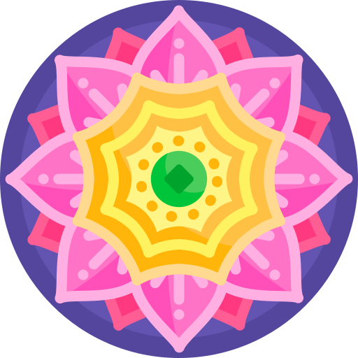 Mandala Detailed Flat Circular Flat icon