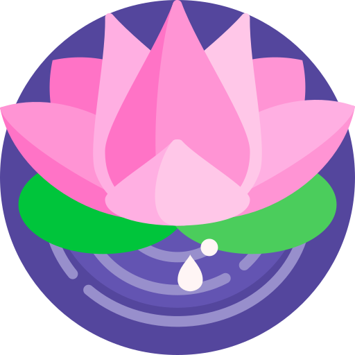 lotos Detailed Flat Circular Flat ikona