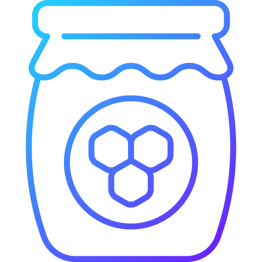 Honey jar Generic Gradient icon