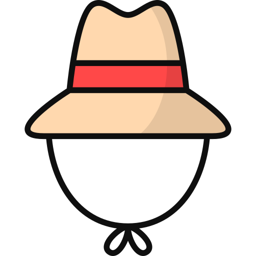 sombrero de granjero Generic Outline Color icono
