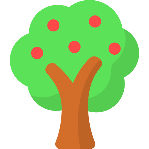 arbre fruitier Generic Flat Icône