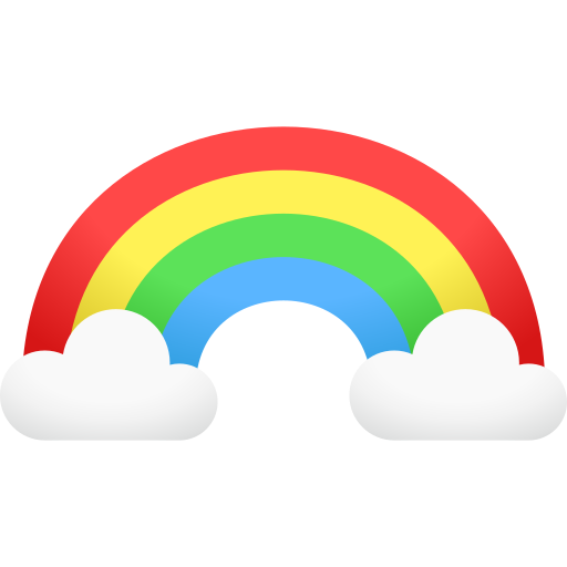 arcobaleno Andinur Flat Gradient icona