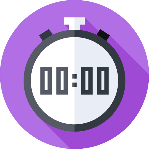 Chronometer Flat Circular Flat icon