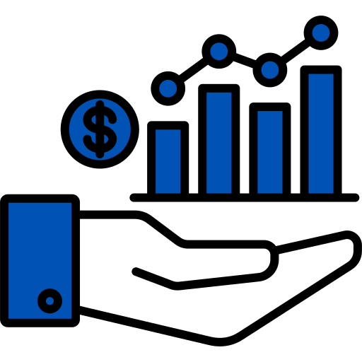 statistiek Generic Fill & Lineal icoon
