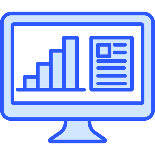 statistik Generic Blue icon