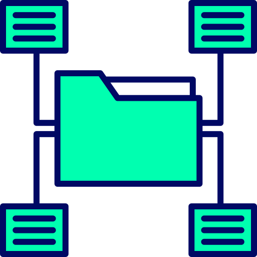 clasificación de datos Generic Fill & Lineal icono