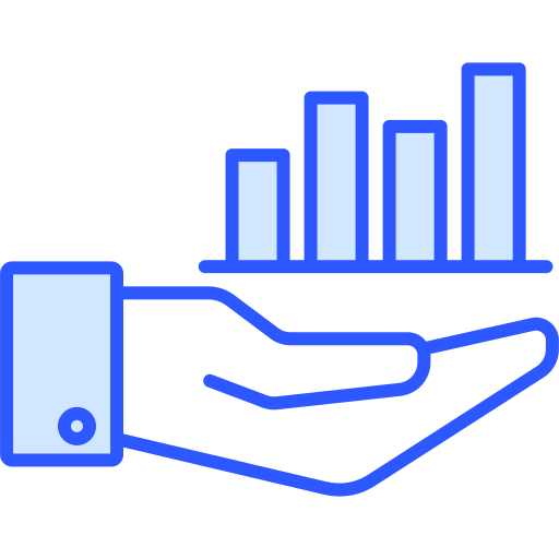 Statistic Generic Blue icon