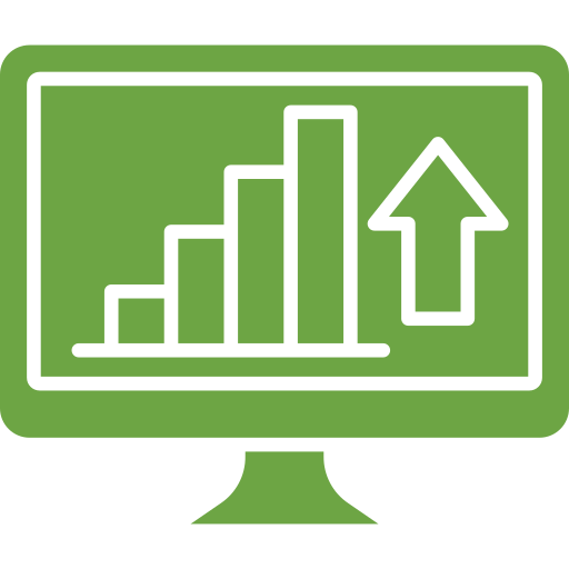 statistiek Generic Flat icoon