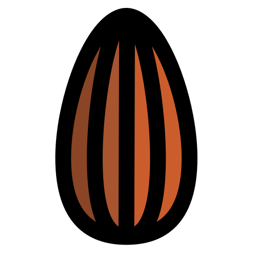 ヒマワリの種 Generic Outline Color icon