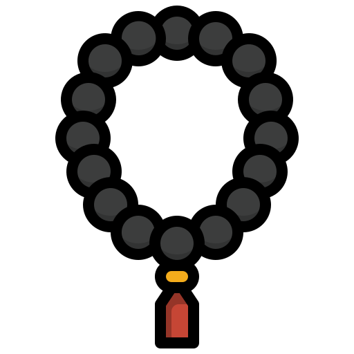 구슬 Generic Outline Color icon
