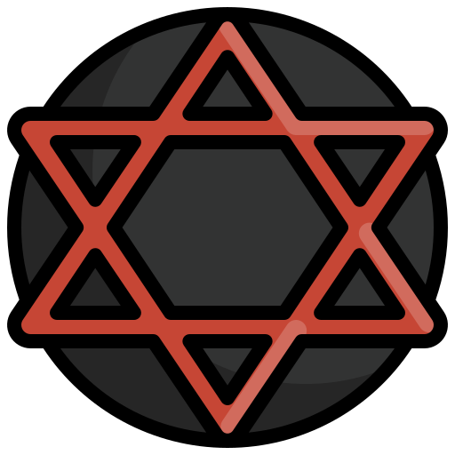 judaizm Generic Outline Color ikona