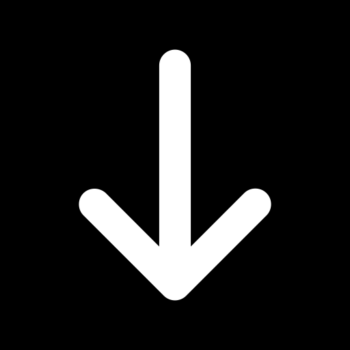 Down Generic Glyph icon