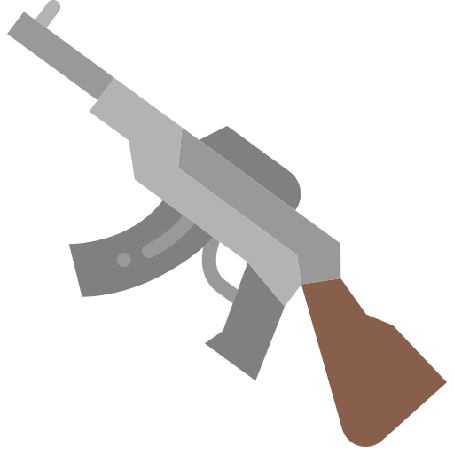 fusil de asalto Generic Flat icono