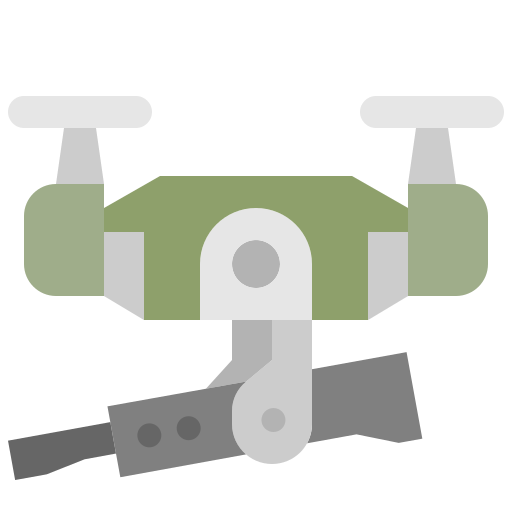 slimme drone Generic Flat icoon