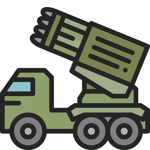missile Generic Outline Color Icône
