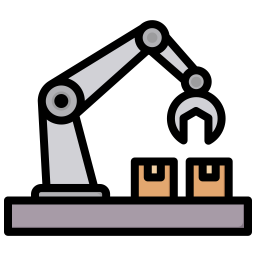 Robot arm Generic Outline Color icon