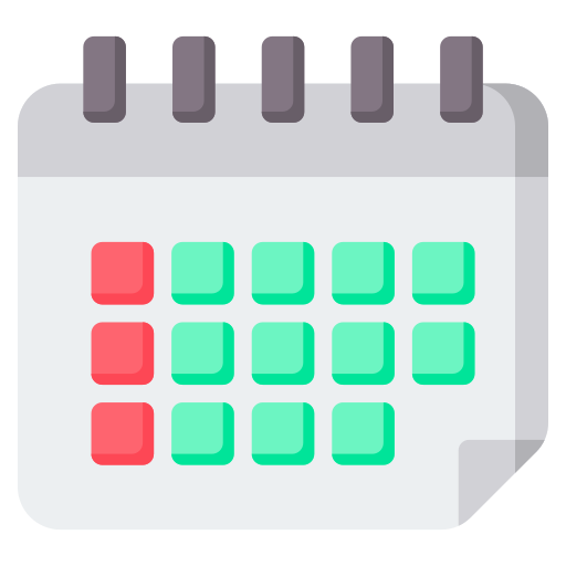 calendario Generic Flat icono