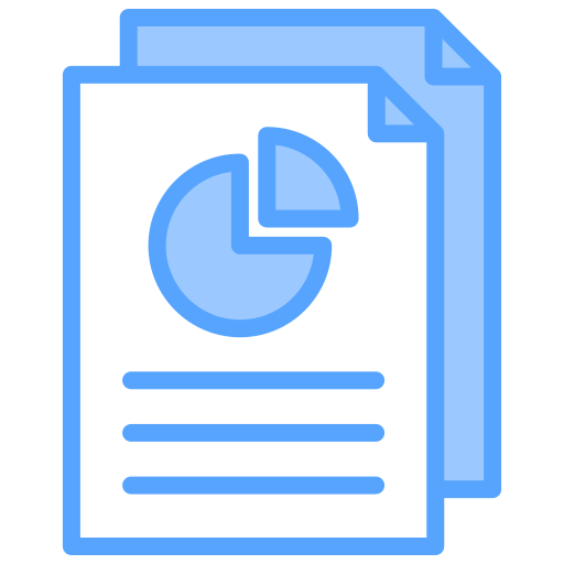 보고서 Generic Blue icon