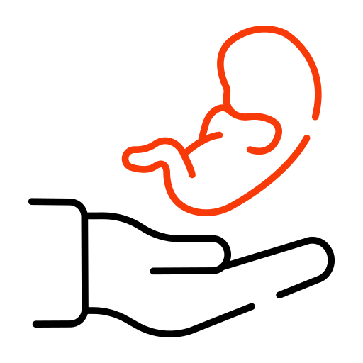 新生児 Generic Outline Color icon