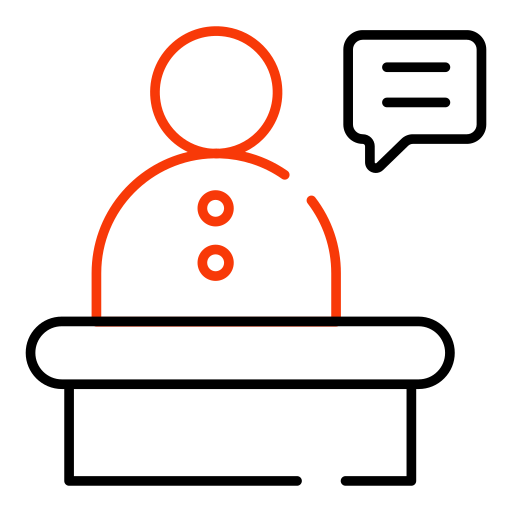 Person standing Generic Outline Color icon