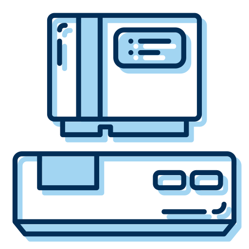 Game cartridge Generic Blue icon