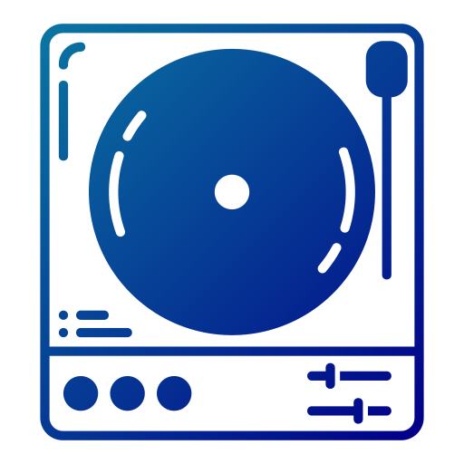 vinyl-player Generic Flat Gradient icon