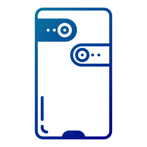 teléfono inteligente Generic Flat Gradient icono