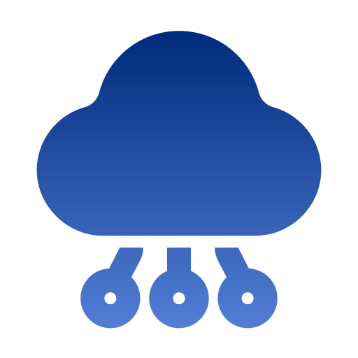 雲 Generic Flat Gradient icon