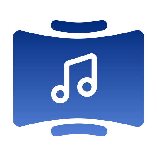 plik muzyczny Generic Flat Gradient ikona