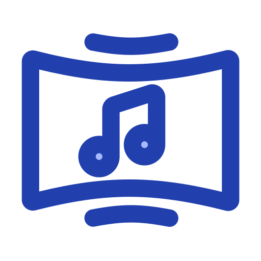 file musicale Generic Blue icona