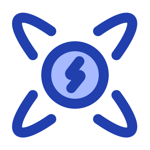 力 Generic Blue icon